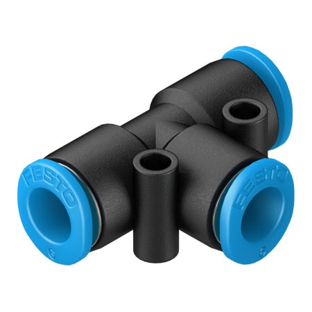 Festo Push-In T-Connector QSMT-6 QSMT-6